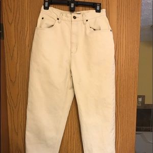 Khaki jeans.       Waist 28   Inseam 30